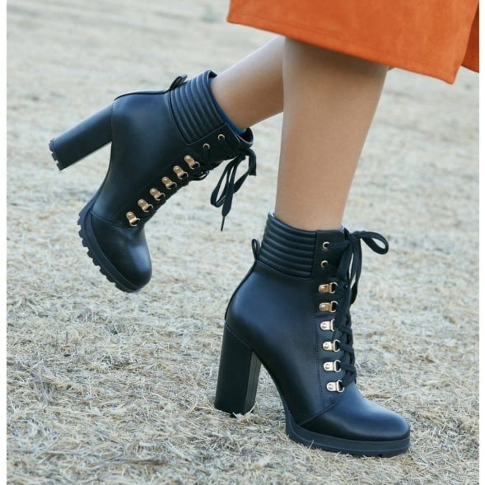 Shandee Lace-up Bootie